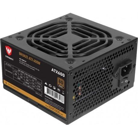 Foto do Produto FONTE 600W SATE 80+BRONZE ATX 50HZ/60HZ