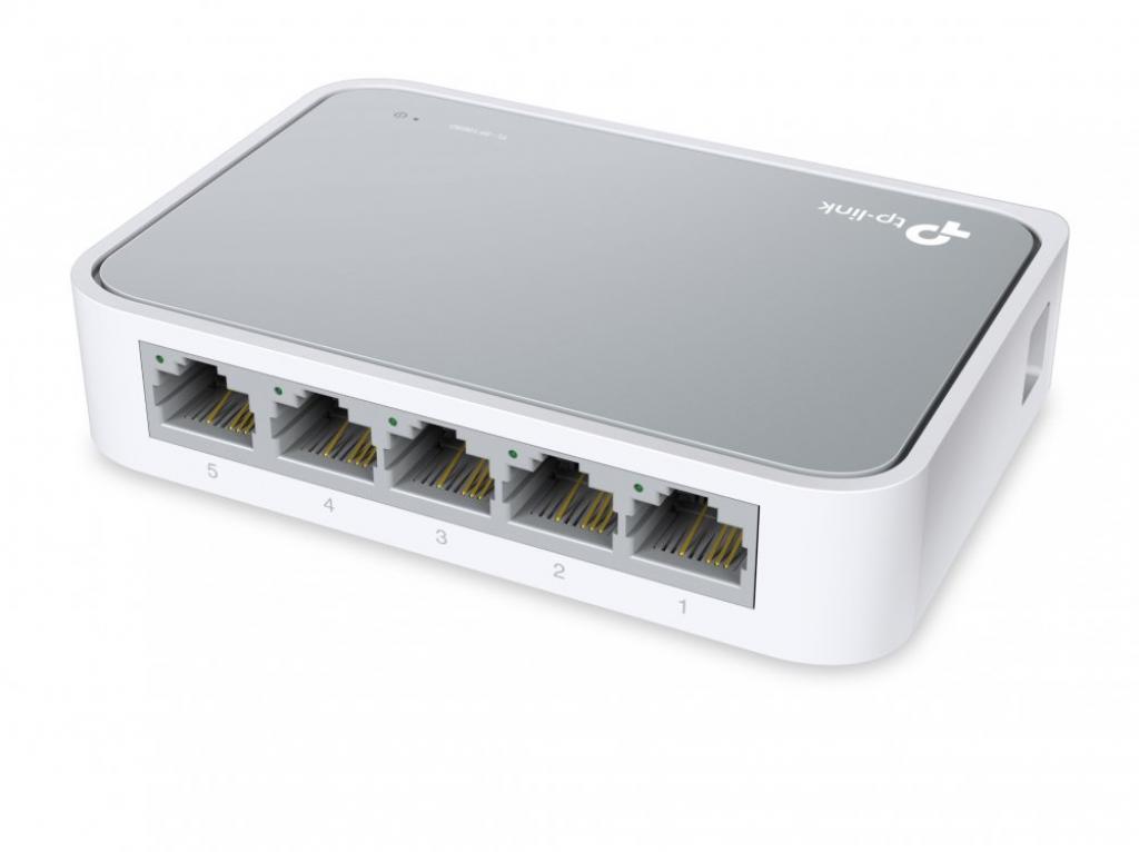 Foto do Produto Hub 5 Portas TP-LINK TL-SF1005D 10/100