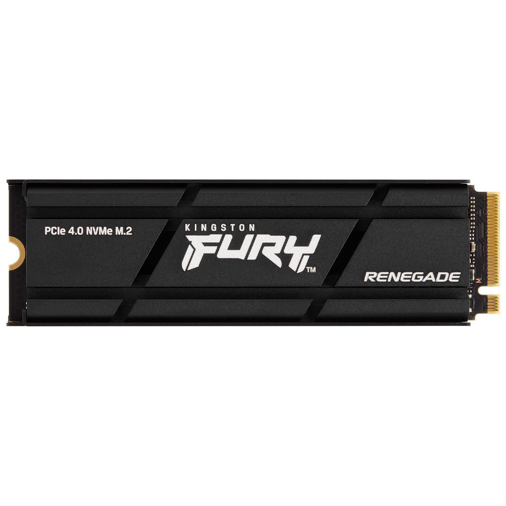 Foto do Produto SSD Interno Kingston M.2 NVME 1TB SFYRDK Fury Renegade Pcie 4.0 Dissipador