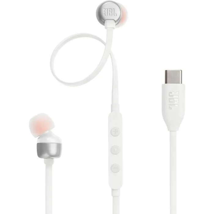 Foto do Produto JBL AURICULAR TUNE 310C USB-C WHITE