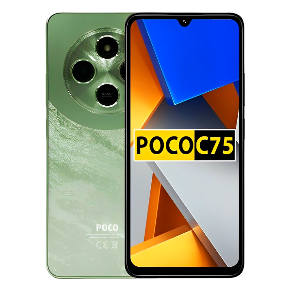 Foto do Produto CELULAR XIAOMI POCO C75 LTE 8/256GB GREEN GLOBAL