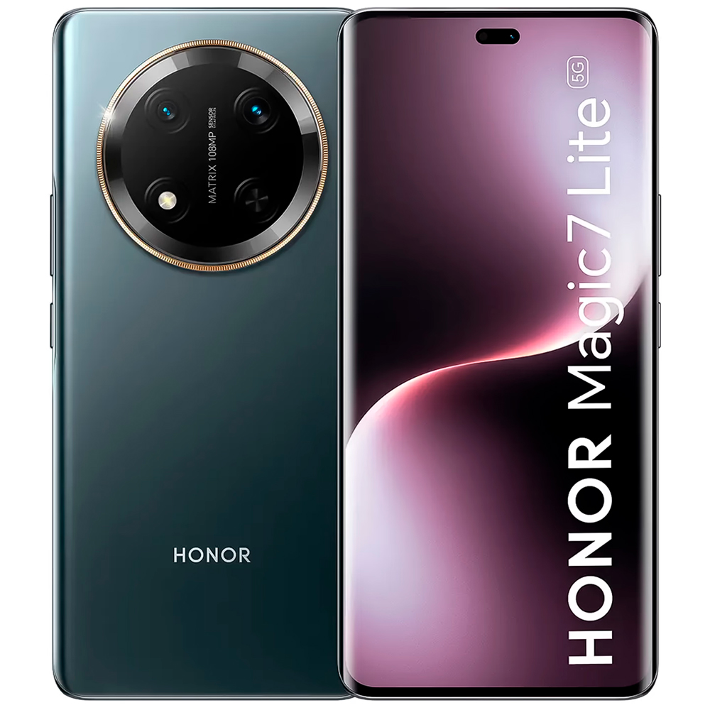 Foto do Produto Smartphone HONOR Magic7 Lite 5G Dual SIM 12GB+512GB 6.78? - Titanium Black 5109BRCJ
