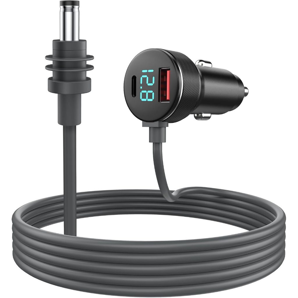 Foto do Produto CABO DC STARLINK MINI COM CARREGADOR DE CELULAR - 3 METROS