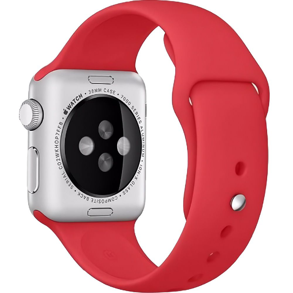 Foto do Produto Pulseira para Smartwatch Apple Correia De Silicone de 38/40/41MM 4Life - Vermelho