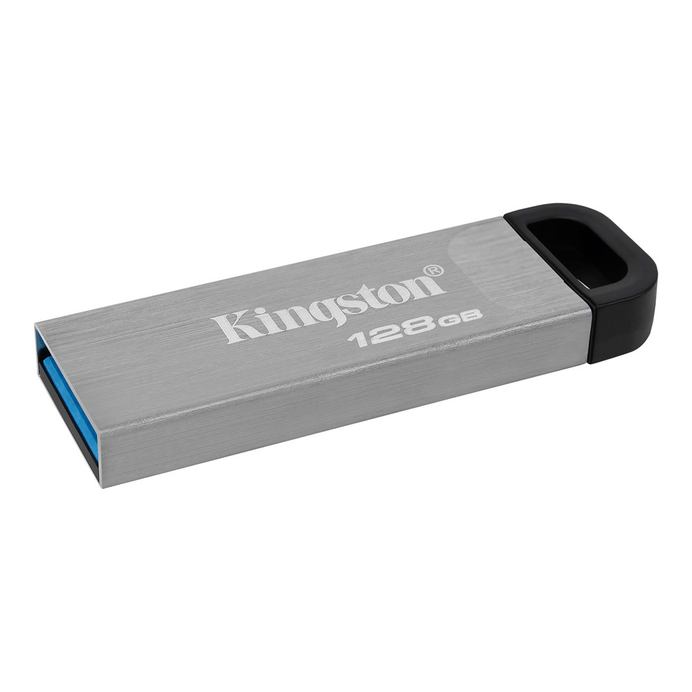 Foto do Produto Pendrive Kingston DataTraveler Kyson 128GB USB 3.2 Gen 1 - DTKN/128GB