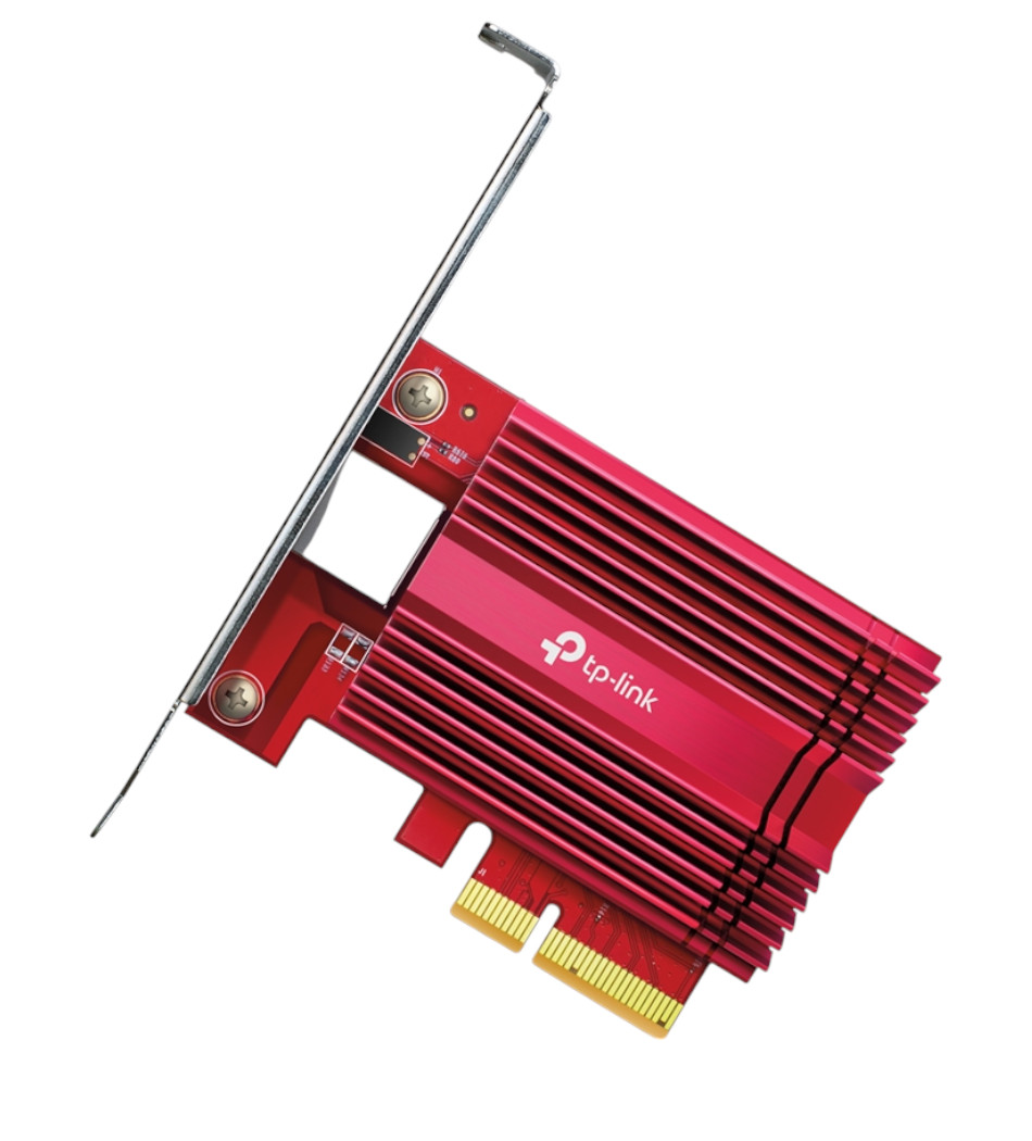 Foto do Produto TP-LINK ADAPTADOR DE REDE TX401 10 GIGA PCI EXPRESS