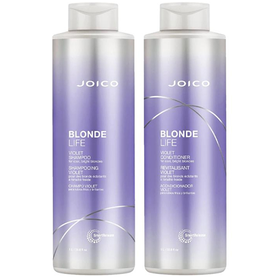 Foto do Produto Shampoo e Condicionador Joico Blonde Life Violet 1L