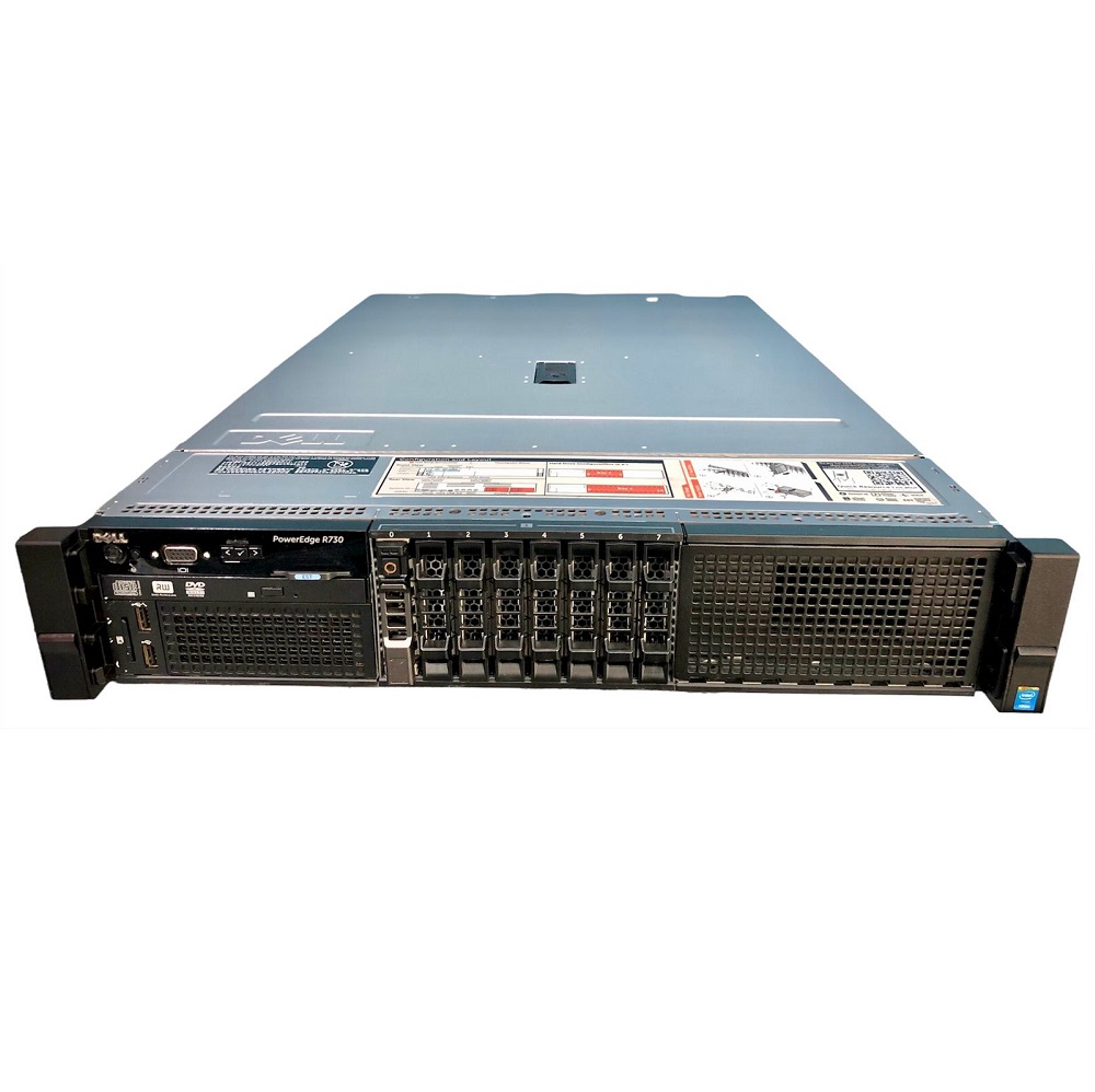 Foto do Produto SERVIDOR DELL R730 E5-2620 V3 2.4GHZ SSD 500GB RAM 32GB 750W