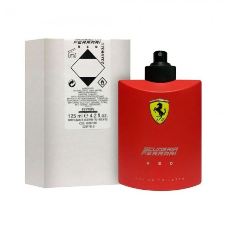 Foto do Produto Tester Perfume Ferrari Scuderia Red EDT Masculino 125ml