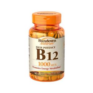 Foto do Produto Vitamin B12 1.000mg - 60 Cápsulas - Sundown