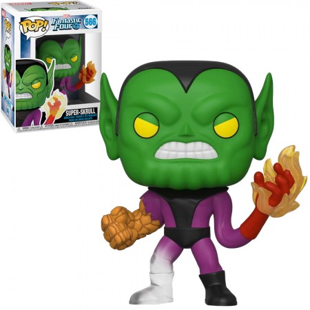 Foto do Produto FUNKO POP MARVEL FANTASTIC FOUR 4 SUPER-SKRULL 566