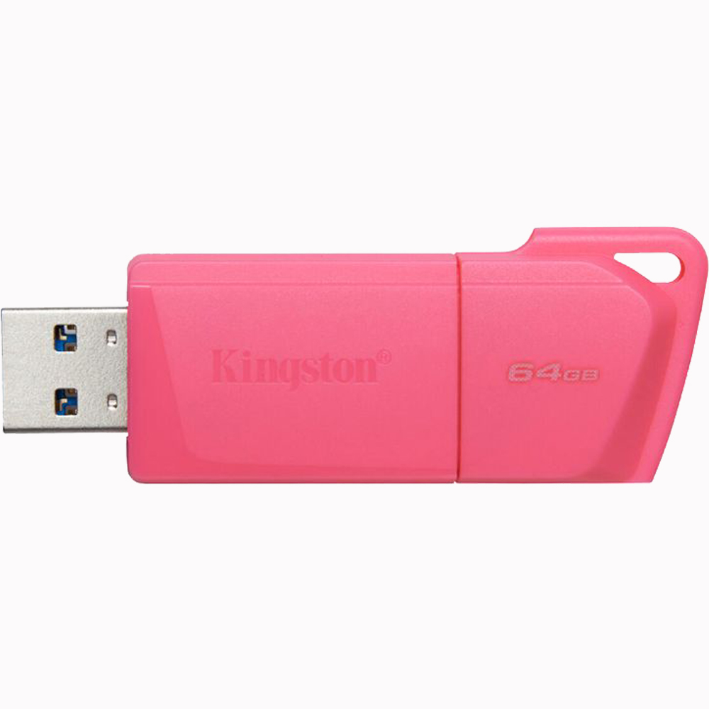 Foto do Produto Pendrive Kingston DataTraveler Exodia M 64GB USB 3.2 GEN 1 - Rosa KC-U2L64-7LN