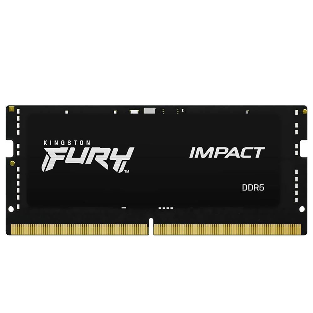 Foto do Produto Memoria RAM para Notebook Kingston Fury Impact DDR5 32GB 5600MHz - KF556S40IB-32