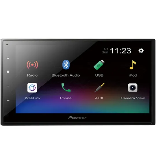 Foto do Produto PIONEER TOCA DVD DMH-A345BT 6.8" USBANDIPH SEDA BLUETOOTH NEGRO
