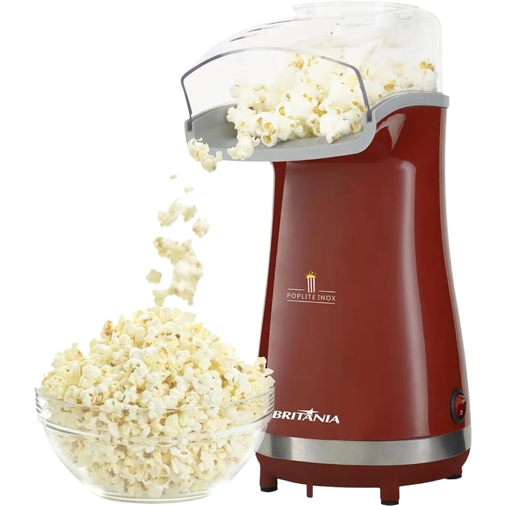 Foto do Produto Pipoqueira Elétrica Britânia BPI01VI - 1200W - 220V/60Hz - Vermelho