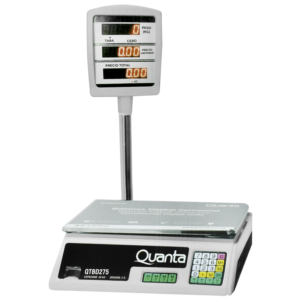 Foto do Produto Balanca Digital Quanta QTBD275 Comercial - 40KG