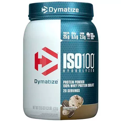 Foto do Produto Whey Dymatize ISO 100 Cookies & Cream 620G