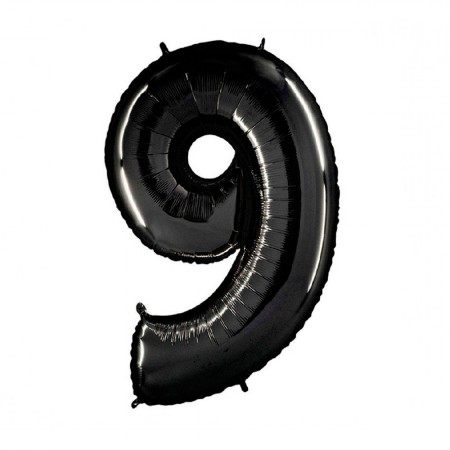 Foto do Produto Balao Numero 9 Preto 42 Polegadas