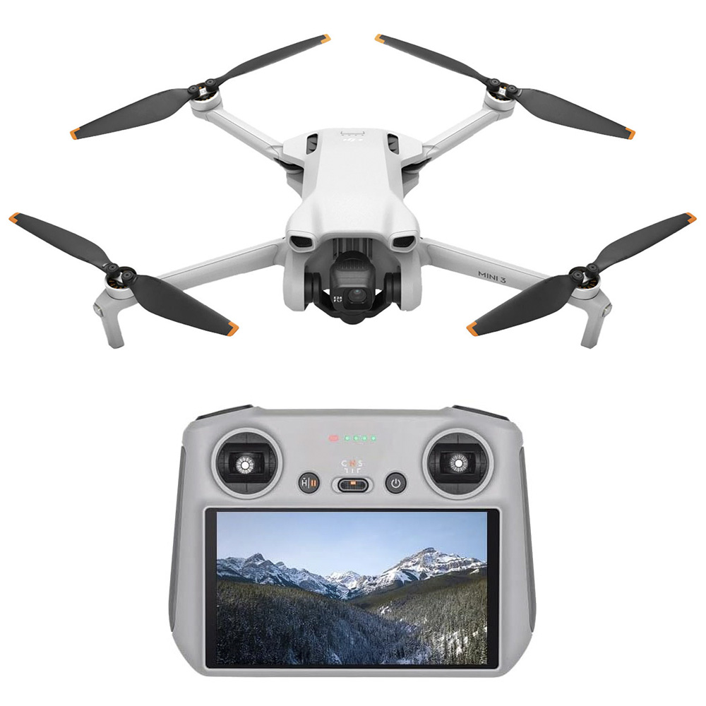 Foto do Produto Drone DJI Mini 3 Fly More Combo (DJI RC) (GL)