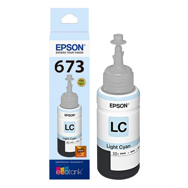 Foto do Produto TINTA EPSON T673 520 LC CIAN CLARO 70ML