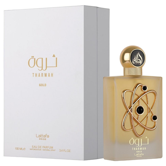 Foto do Produto Perfume Lattafa Tharwah Gold Eau de Parfum Feminino 100ML