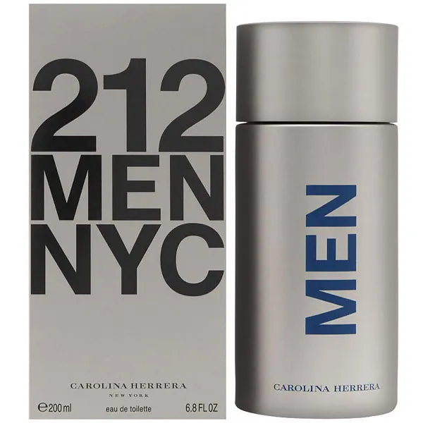 Foto do Produto Perfume Masculino Carolina Herrera 212 Men NYC EDT 200 ml