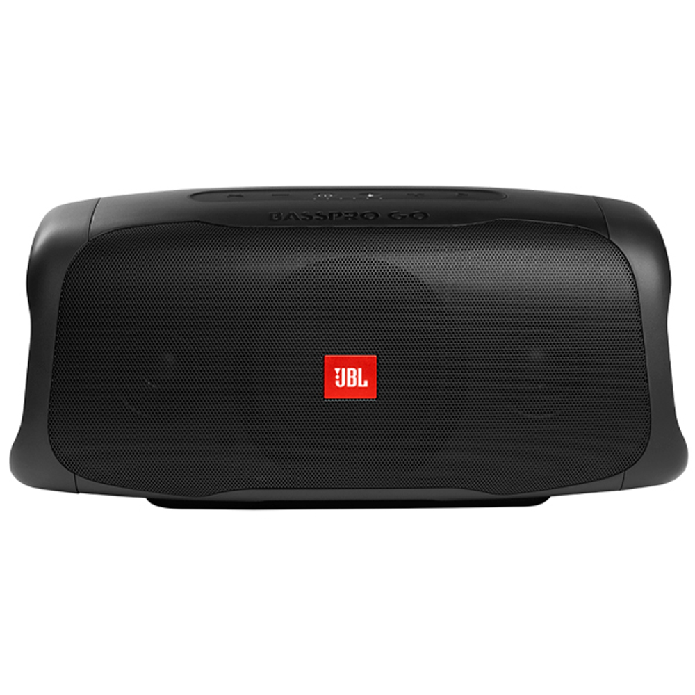Foto do Produto Speaker para Veículo JBL BassPro Go Bluetooth/USB 100W RMS IPX5 - Preto JBLSUBBPGOAM