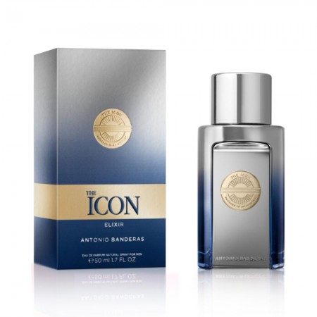 Foto do Produto Perfume Antonio Banderas The Icon Elixir EDP Masculino 50ml
