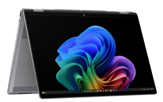 Foto do Produto Notebook HP Omnibook X Flip 16-AR0013DX, AMD Ryzen AI 5 340 2.00GHZ (4.50GHZ), AMD Ryzen AI, 16GB RAM, 512GB SSD, Tela 16" Touch 360° 2K (1920 x 1200) IPS, Windows 11 Home Copilot+ PC, Inglês, Cinza