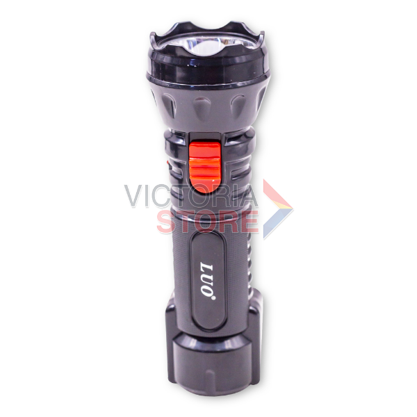 Foto do Produto Lanterna Led Tatico Luo LU-315 Recarregável / 1W / 80M / 400Mah / 110-220V ~ 50/60Hz - Preto