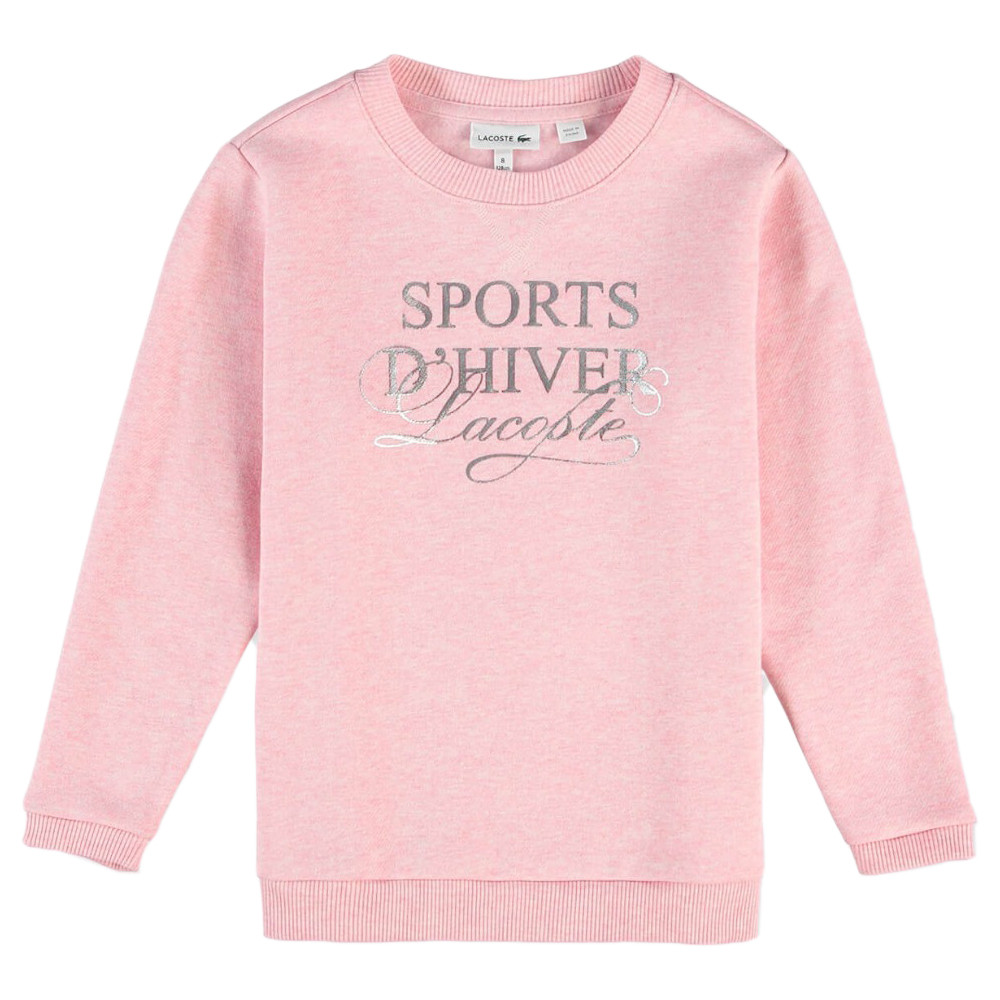 Foto do Produto Suéter Lacoste Infantil Feminina SJ9682-SXM 02A - Rosa