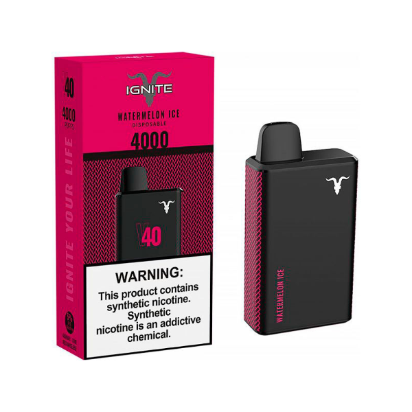 Foto do Produto Vaper Ignite V40 4000 Puff Melancia Ice