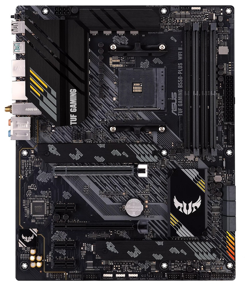 Foto do Produto Placa Mãe Asus TUF GAMING B550-PLUS WIFI II AM4/4xDDR4/PCI-E/HDMI/DP/USB-C