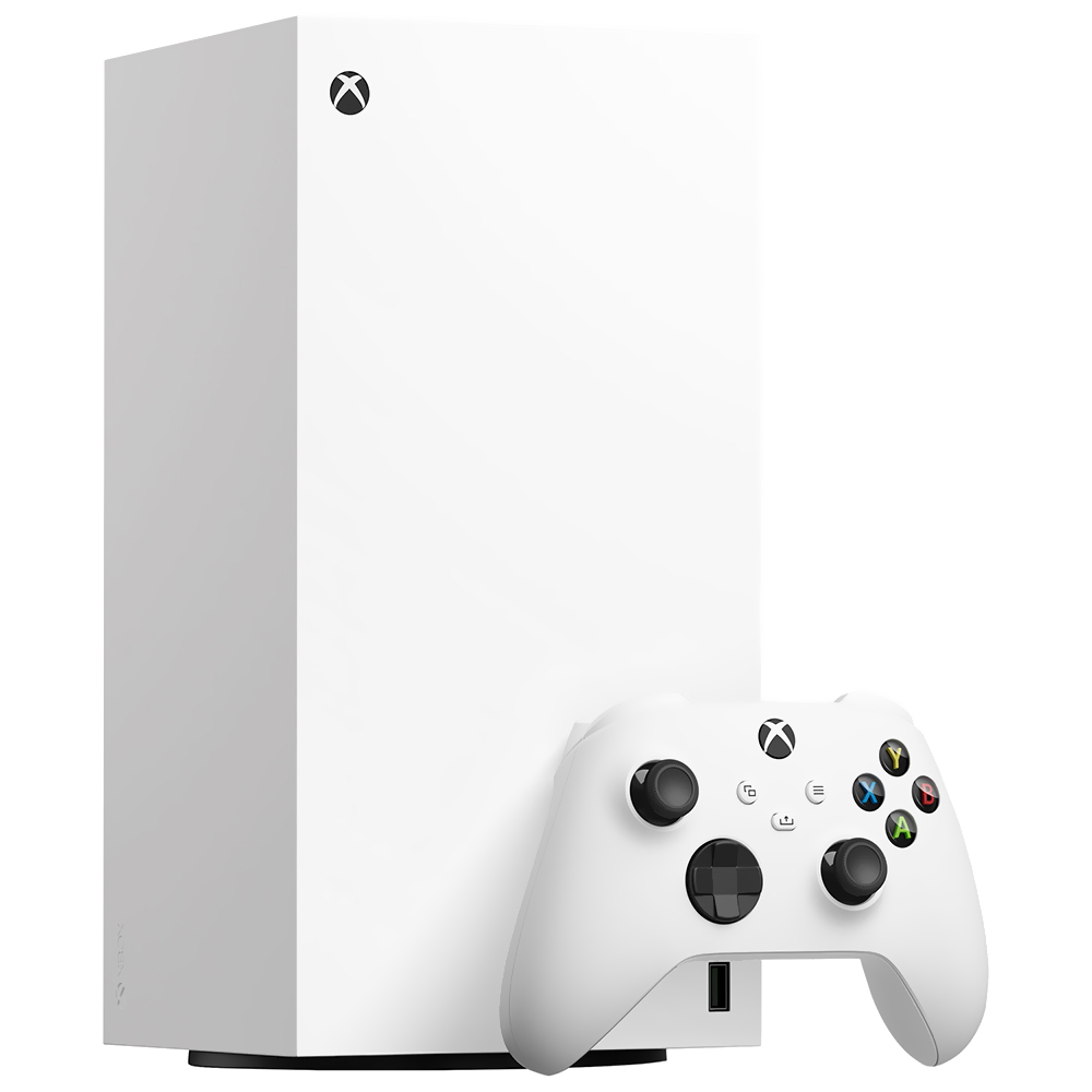 Foto do Produto Console XBOX Series X 1TB SSD / 4K / 120FPS / Digital Edition / Bivolt - Branco (Japones)