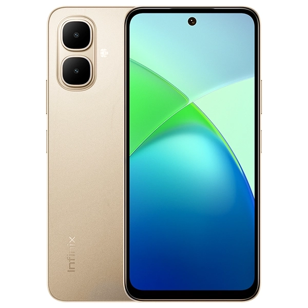 Foto do Produto Celular Infinix Smart10 X6725 Dual SIM de 128GB/4GB RAM de 6.67" 8+2MP/8MP - Twilight Gold (1 Ano de Garantia)