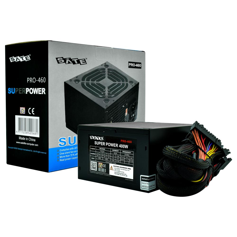 Foto do Produto Fonte de Alimentação Satellite PRO460 400W ATX / Não Modular