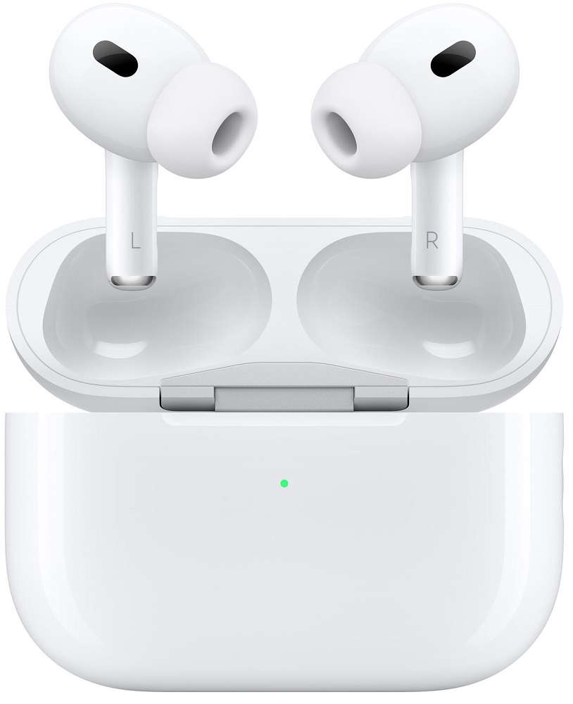 Foto do Produto Apple AirPods Pro 2nd Generation MTJV3LL/A with MagSafe Charging (USB-C) - White