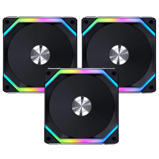 Foto do Produto Cooler Lian Li Uni Fan SL120 V2 Kit 3 em 1 RGB