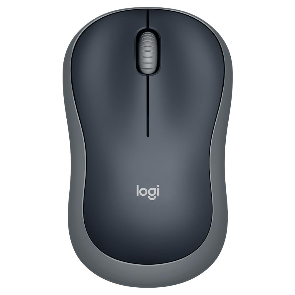 Foto do Produto Mouse Logitech M185 Wireless - Cinza (910-002225)