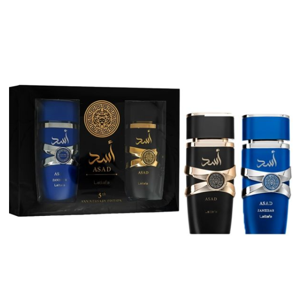 Foto do Produto PERFUME LATTAFA ASAD KIT 2PC EDP MASCULINO 100ML