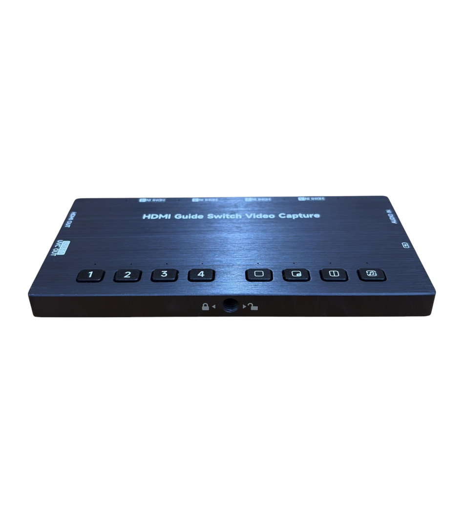 Foto do Produto IPTV PLACA DE CAPTURA DE VIDEO QUAD 4 HDMI UVC HN-VDS04-HD