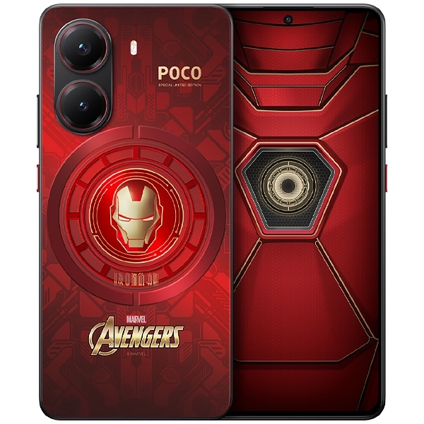 Foto do Produto Celular Xiaomi POCO X7 Pro Iron Man Edition NFC Dual SIM 512GB/12GB RAM de 6.67" 50+8MP/20MP - Preto (Global) (CX Slim)