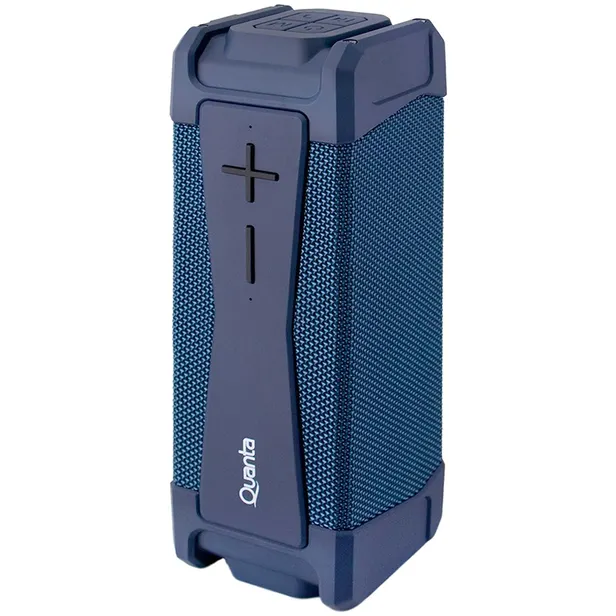 Foto do Produto QUANTA QTSPT20 SPEAKER BT AZUL