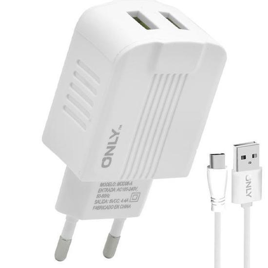 Foto do Produto Carregador Only MOD06-A 2x USB Bivolt