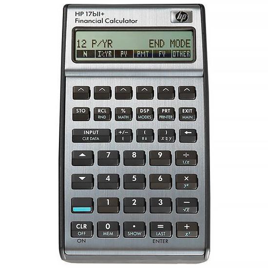 Foto do Produto Calculadora Financeira HP 17bII+