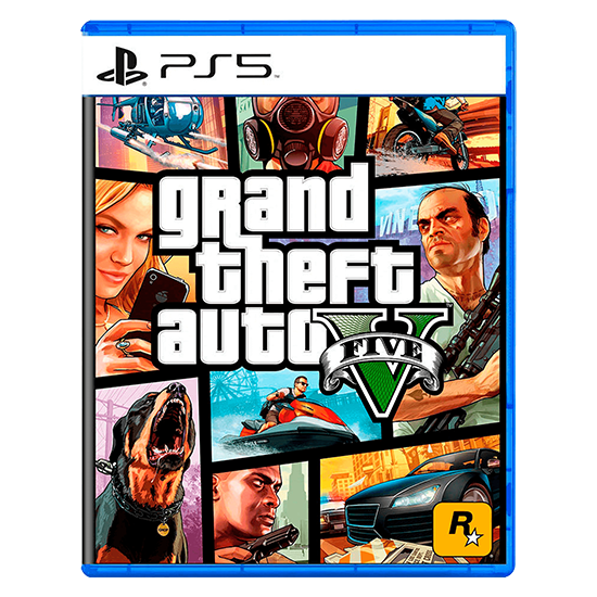 Foto do Produto Game Grand Theft Auto V Playstation 5