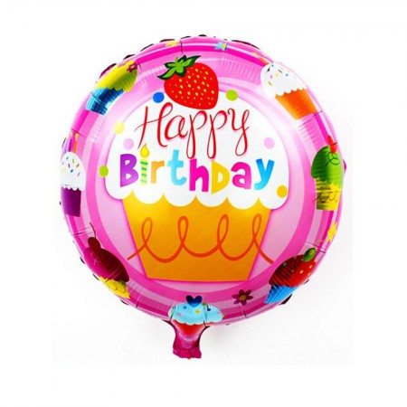 Foto do Produto Balao para Festas Cupcake Happy Birthday