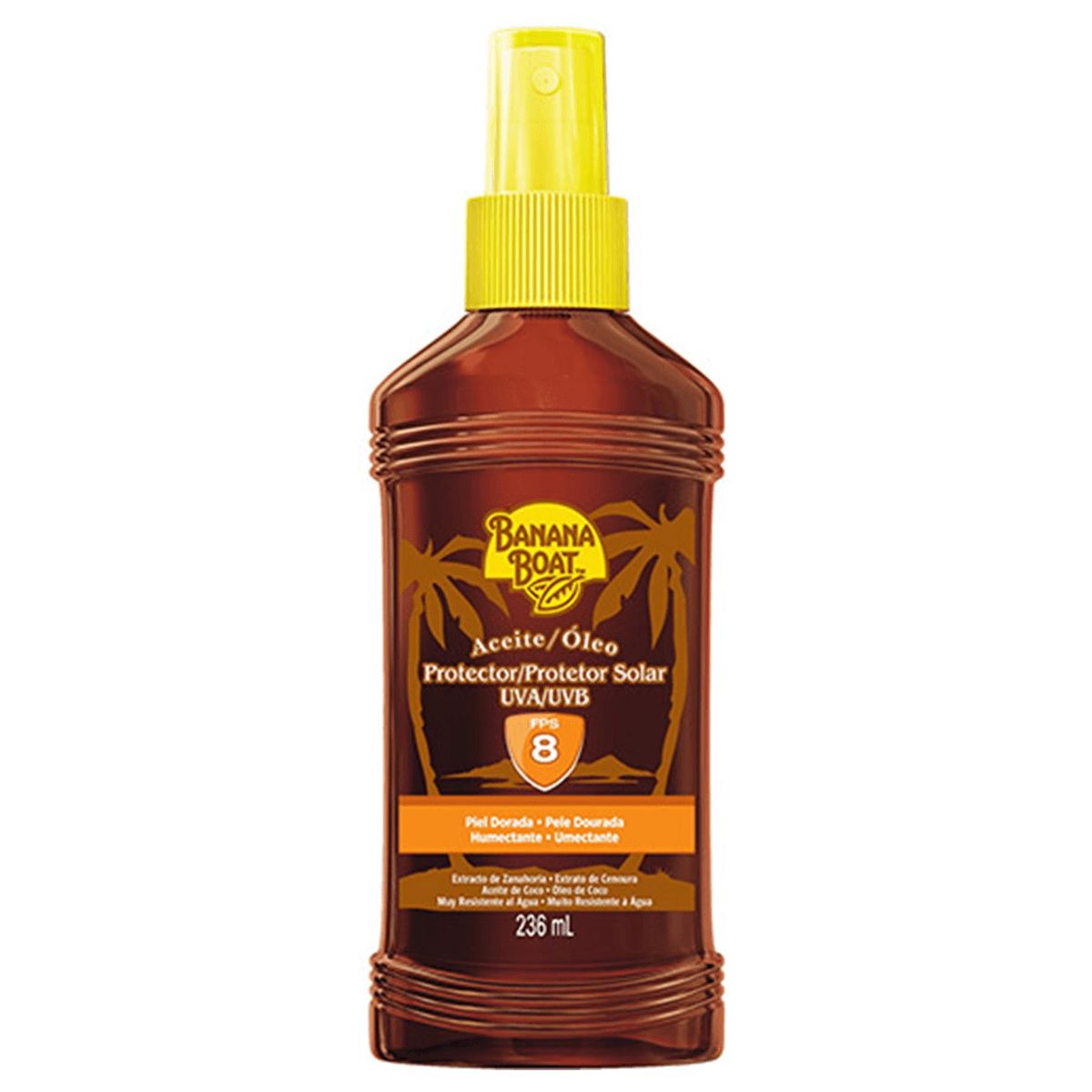 Foto do Produto BANANA BOAT PROTECTOR SOLAR ACEITE OLEO SPF8 236ML