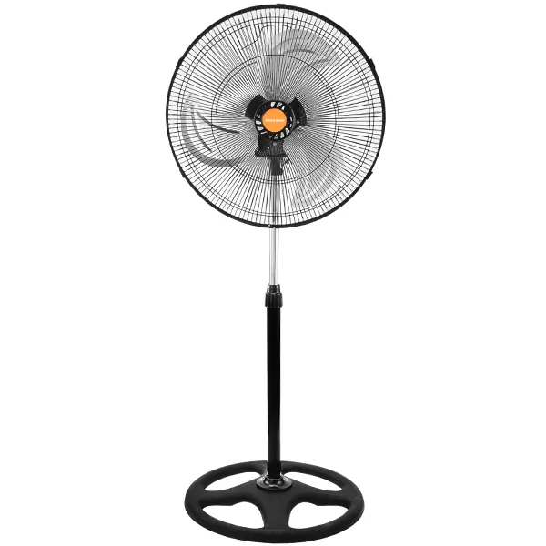 Foto do Produto Ventilador MegaStar FAN1816A 18” 3 Pás 75 watts 220V ~ 50/60 Hz - Preto/Prata