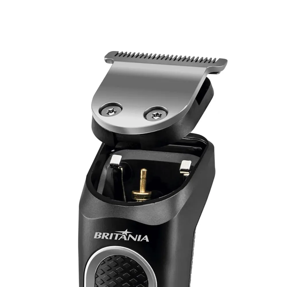 Foto do Produto BRITANIA CORTADOR DE PELO BAP21P MULTIGROOM 7 EN 1 5W/REC/BIVOLT NEGRO